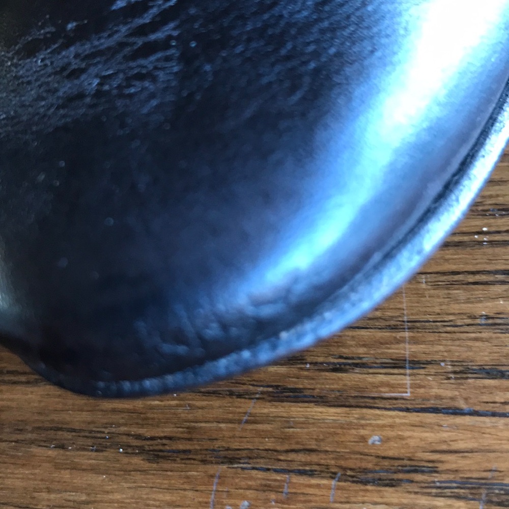 Hugo Boss Italian charcoal leather lace up shoes - Picture 10 of 10
